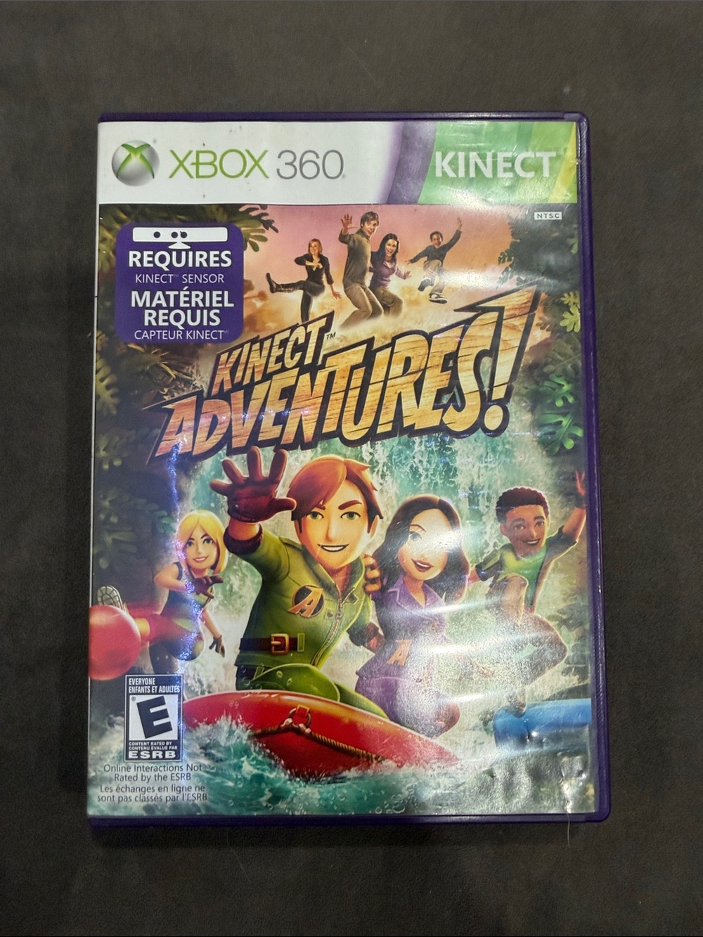 Kinect Adventures! (Purple Case) - Xbox 360
